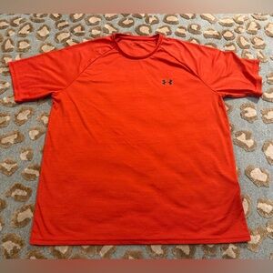 Under Armour Men's Orange Short Sleeve Tee